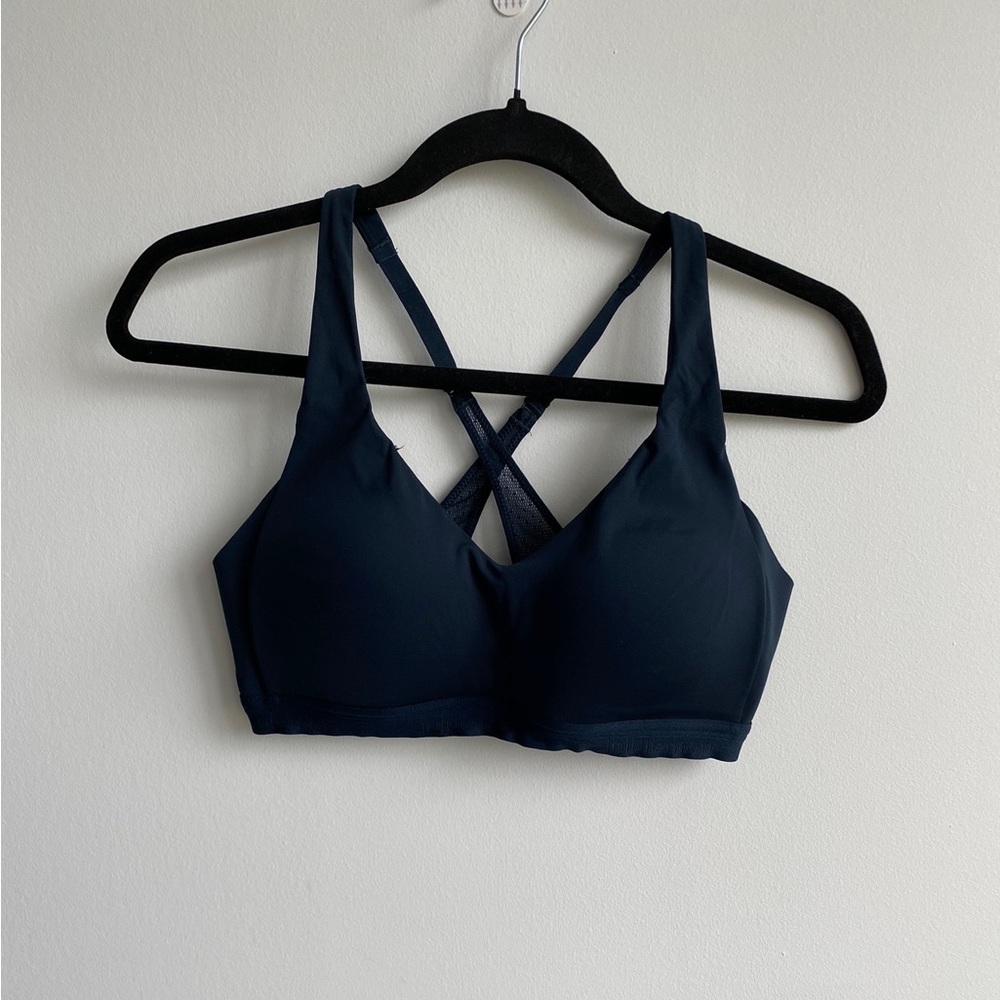 Lululemon Up For it Bra, Medium Support, Navy 34C